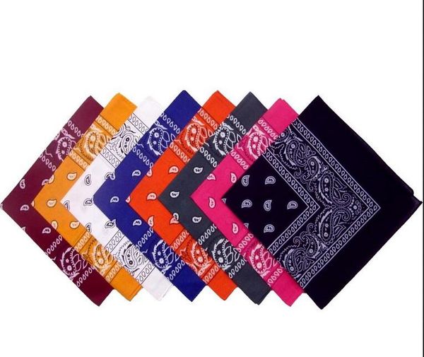 

fashion paisley design stylish magic ride magic anti-uv bandana headband scarf hip-hop multifunctional bandana outdoor head scarf, White