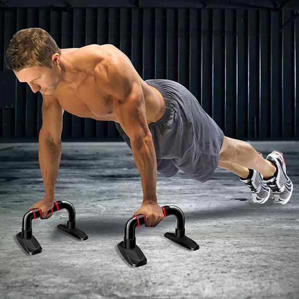 

steel push up bars muscle pushup stands athletics push-up bars with foam padded grips for muscles chest training women men