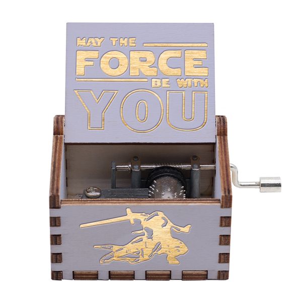 

vip6 wooden handle music box
