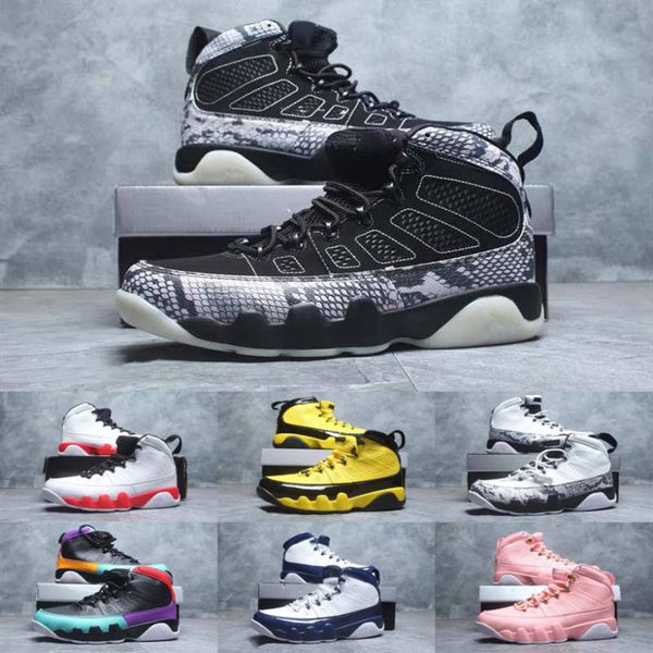 

2019 jumpman 9 ix лейкерс желтые шершни черный белый змеиная кожа, что спортивные баскетбольные туфли дешевые топ мужской тренер 9s кроссовк, White;red