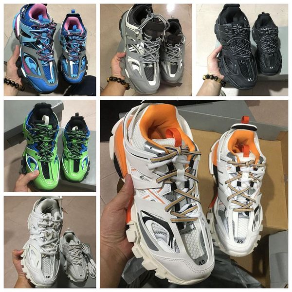 

дизайнер обувь Тройной S 3,0 Кроссовки Luxury человек повседневная обувь женщин платформа открытая платформа кроссовки мужские Дорожка Тренеры Chaussures c23