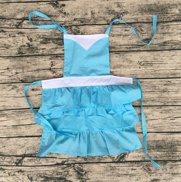 

princess cospaly bulk wholesale child's cotton girls painting cooking apron