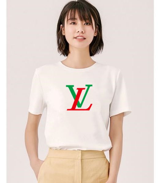 

black and white t-shirt women's sequin magic mirror printing short sleeve t-shirt leisure european and american slim cotton garment shir