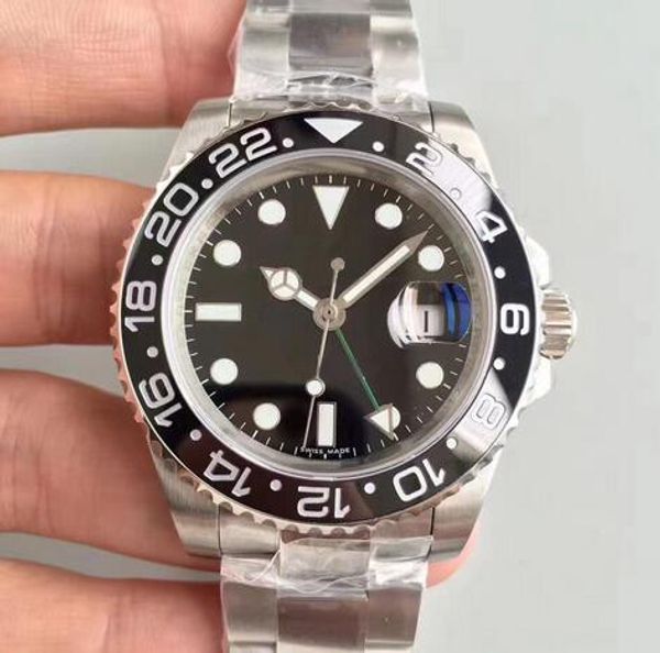 

2019 newly li ted v3 ver ion luxury watch 40mm ceramic rotating bezel blue magnifier 2836 automatic movement original cla p