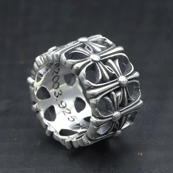 

2019 new 925 sterling silver rings cross tombstone ring luxury designer jewelry women rings mens jewelry rings
