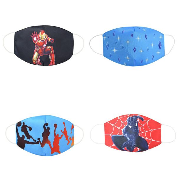 

cloth tapaboca kids party theme supplies mask cotton face mouth mask cartoon youth children masks for kid bong rouska lipper chpfk