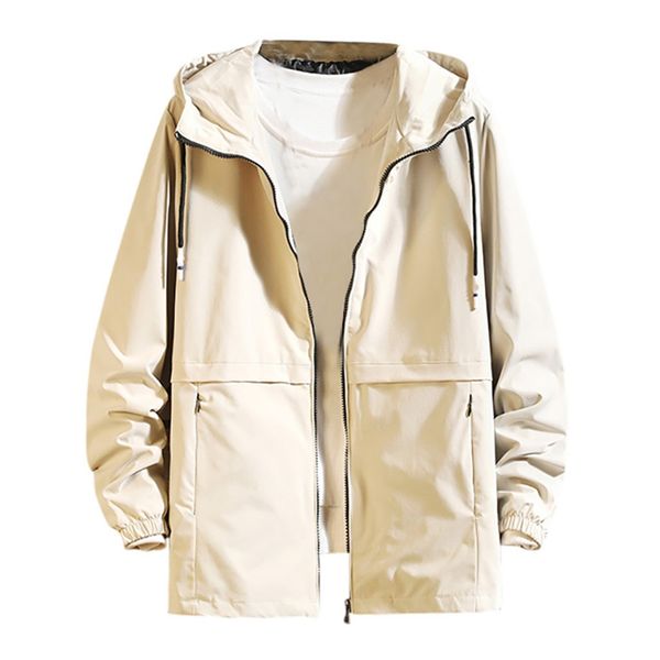 

men's jackets / coats men's new style fashion casual cap jacket fashion large comfortable jacket coat man jackets large size, Black;brown