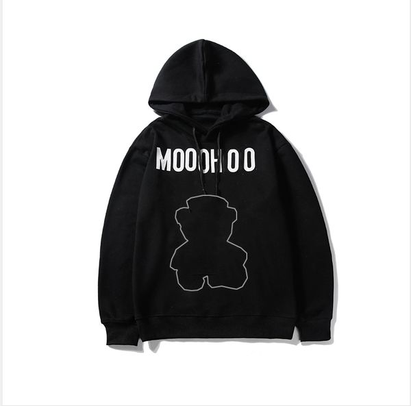 

2020 mens конструктора hoodie свитер повседневного марк sweatershirt капюшон loong рукав женщина мужчины пара люкс пуловер письмо печать оде, White;black