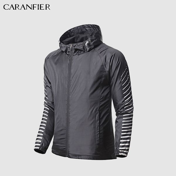 

windbreaker men stripe trench long sleeves zip mens coat solid pockets top 2019 mens outwear brand bicycle jacket, Black;brown