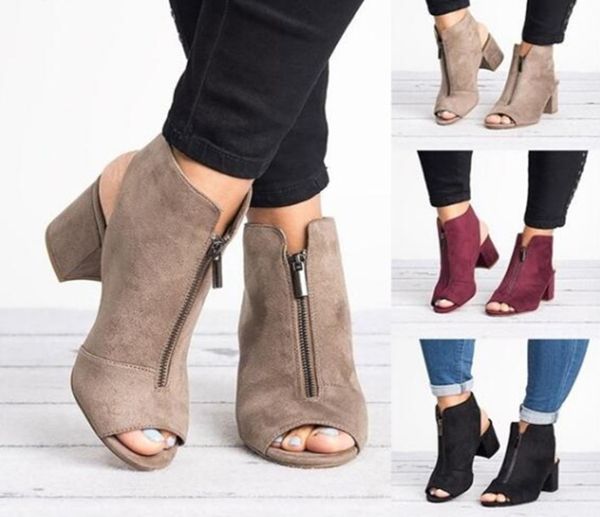 

2019 new summer retro style women shoes pu leather sandals thick heel soft bottom women casual shoes elegant fashion sandals, Black