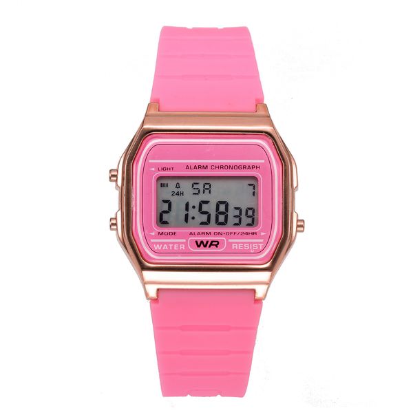 

gospel waterproof cross-mirror special for quick buy through explosion models wr f91w multi-function led electronic sports watch wholesale, Slivery;brown