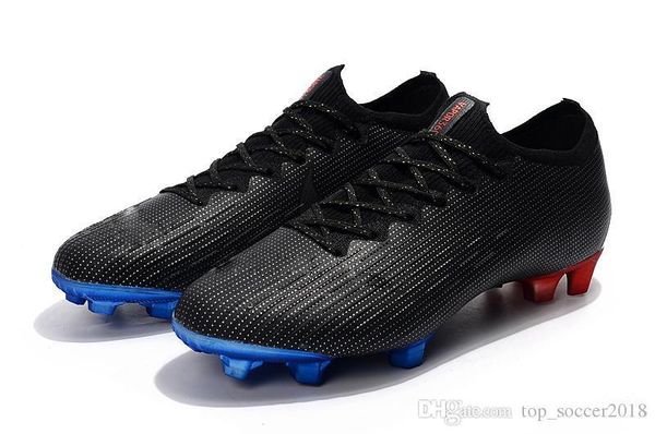 

jor x psg black blue original soccer cleats mercurial vii elite fg men soccer shoes cristiano ronaldo football boots crampons de football