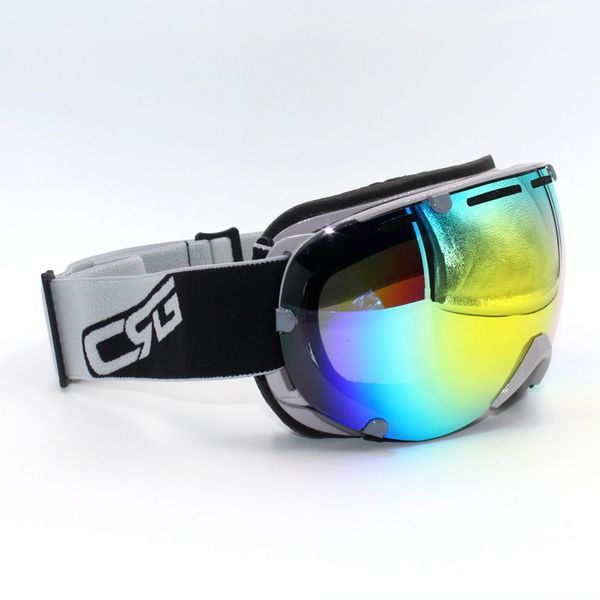 

new arrive winter doubl lens ski goggles uv-protect snow sports eyewear anti-fog skating ski goggles man women mask