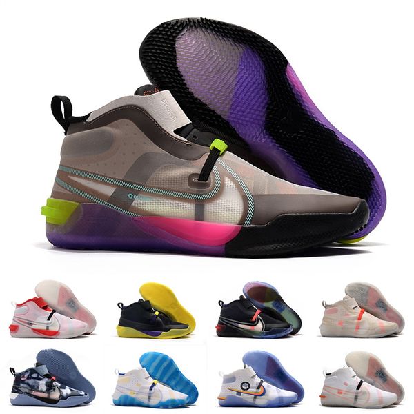 

2020 kobe ad ep shoes fashion mens sneakers luxury trainers man vintage designer man chaussures platform with box, Black