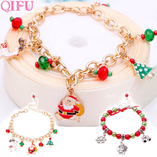 

qifu merry christmas decorations for home 2019 christmas ornaments 2019 navidad santa claus bracelet natal decor noel