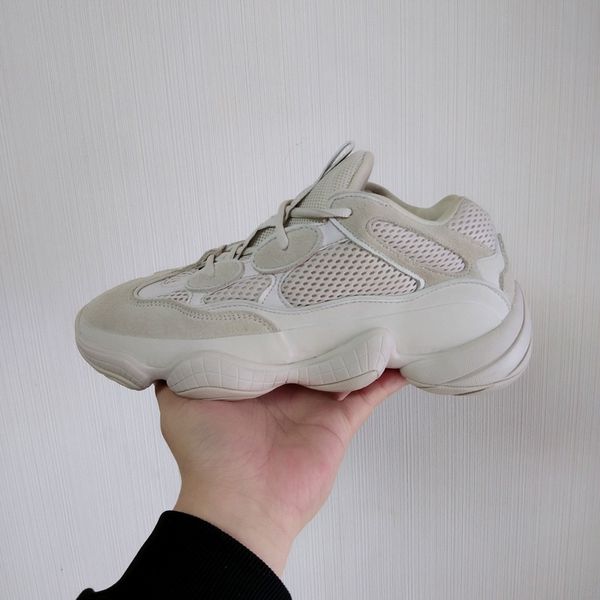 

kanye west 500 shoes designer sneakers reflective true form hyperspace clay static trainers outdoor shoes grey black green glow