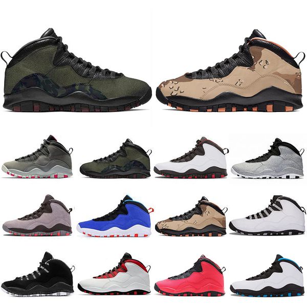 

fashion mens basketball shoes 10 desert cat tinker cement 10s mens shoes grey cool grey iam back powder blue trainers sports sneaker, White;red