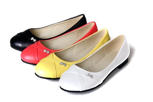 

spring and autumn flat shoes women's thin shoes small 30/31/32/33 large size 40-43/44/45/46/ 47, Black