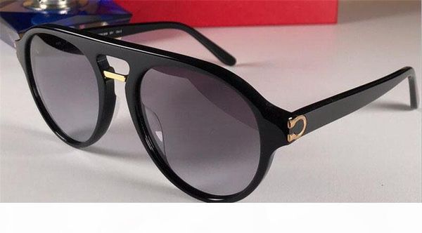 

new sell fashion designer sunglasses 0130 pilot frame features board material popular simple style uv400 protection eyewear, White;black