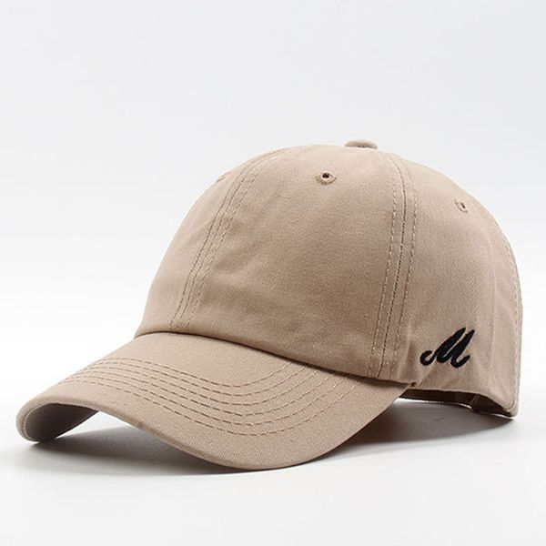 

mens casual baseball cap with embroidery daily cotton dad hat 6 panel khaki beige black navy, Blue;gray