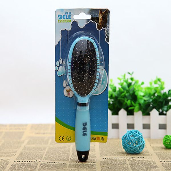 

have to happy silica gel handle directly plate needle brush dog comb pets needle comb dog pets comb