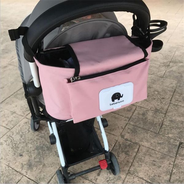 

stroller organizer bag carrying case printed diaper nappy bags bottle bag hook cup holder buggy bag wheelchair accessories