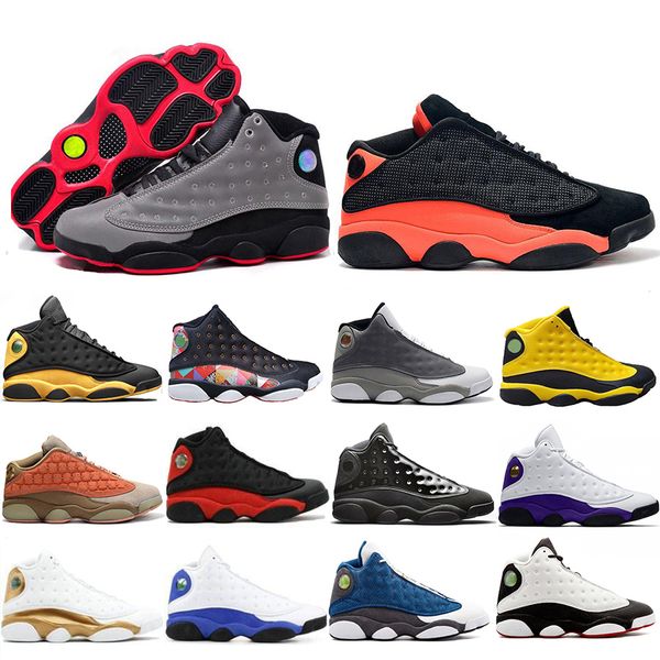 

3m reflective rivals 13 13s basketball shoes black infrared terracotta blush cap and gown atmosphere grey trainers sneaker 7-13