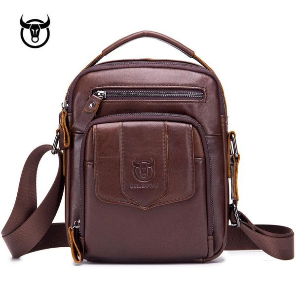 

cow leather man shoulder bag vintage genuine leather men's messenger bags crossbody bags for male casual handbag