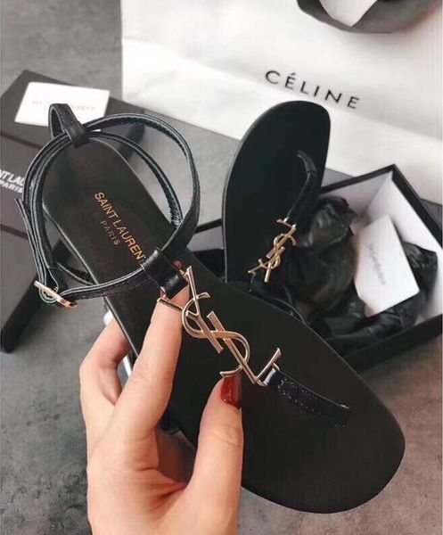 

Cla ic tyle genuine leather ummer lidie falt heel y l andal pinch buckle open toe andal ladie comfortable outdoor lipper