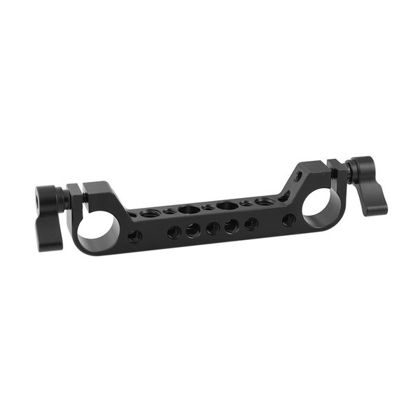 

camvate standard 19mm dual-port rod clamp bracket with 1/4" & 3/8" mounting points item code: c2357