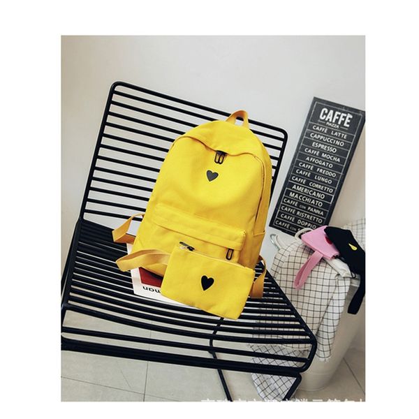 

рюкзаки сумки mochilas корейской версии холст женщины женщины сплошной дугообразной плечевой ремень мягкая ручка 2020 мода интерьер