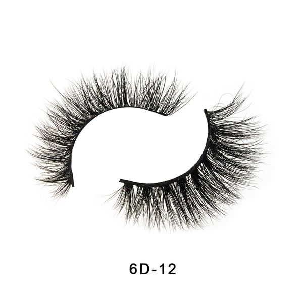 

w natural false eyelashes fake lashes long makeup 6d mink lashes extension
