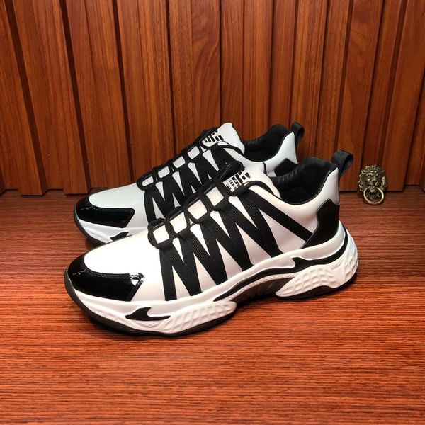 

new stylearmani luxury men's party casual shoes jogging sneakers triple fashiondesigner platform men's shoes wild style with origi