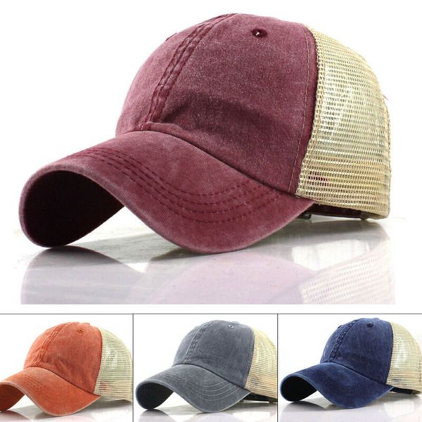 

simple vintage baseball cap men snapback cotton women summer baseball hat solid outdoor sports caps hats adjustable baseball cap, Blue;gray
