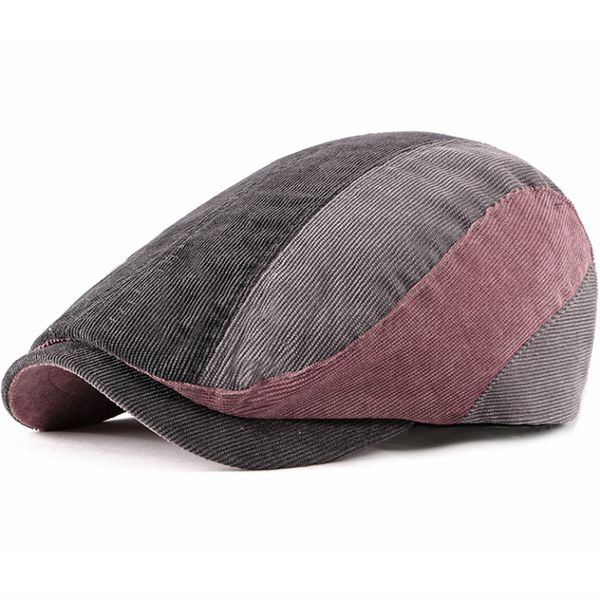 corduroy flat caps for men