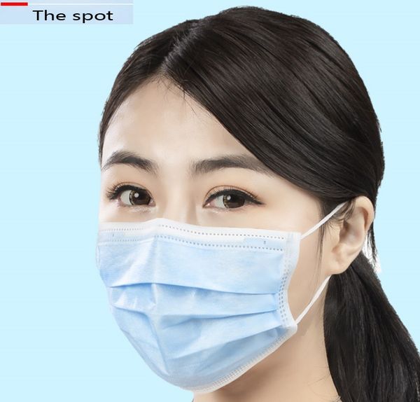 

dhl spot outdoor disposable household three-layer filter, dust-proof, bacteria proof medical n95 mask