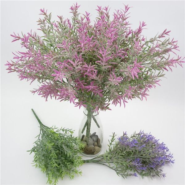 

1 branch artificial plastic grass home leaves foliage wedding party home decor