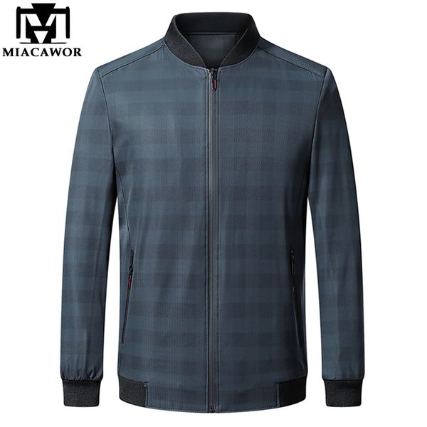 

jacket men fashion plaid jaqueta masculino bomber jacket male casual outwear zipper coats men j625, Black;brown