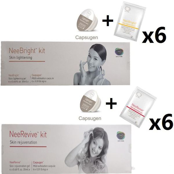 

Nee revive kit nee bright kit for kin lightening and kin rejuvenation treatment kit geneo facial machine