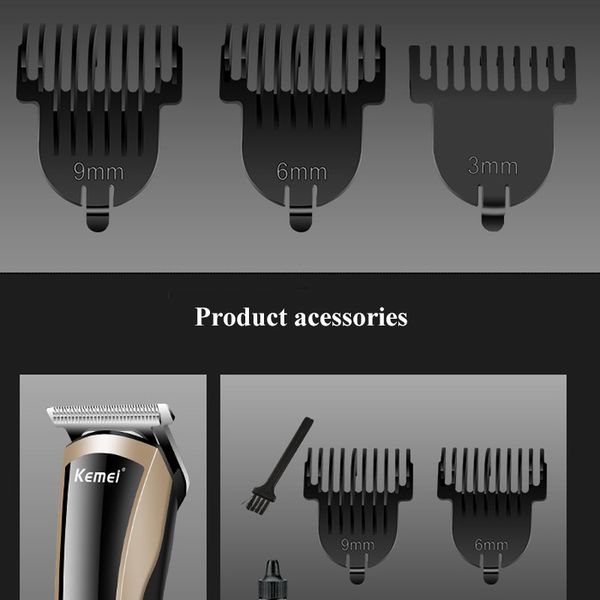 

new kemei km - 418 professional electric hair clipper trimmer hair plug rechargeable electric razor men newclipper