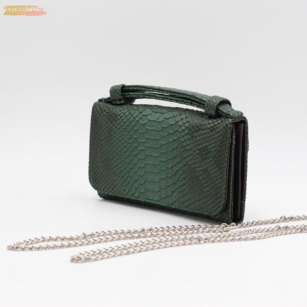 

women bags genuine leather handbags shoulder bags alligator for women designer animal crocodile pattern phone clutch