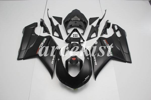 

новый abs инъекция полный комплект обтекатели, пригодный для ducati 848 evo 1098 1198 1198s 2007 2008 2009 2010 2011 2012 body набор пользов