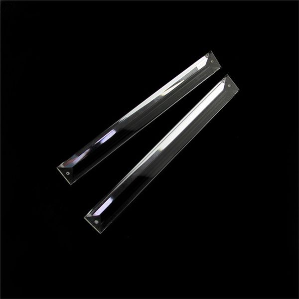 100 pcs clear glass tear drop chandelier lamp parts hang 22mm