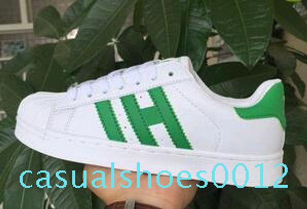 

новые цвета бренда скидка prcie мужчины женщины плоским дном бизнеса прямых продаж цвета суперзвезда обувь повседневная обувь пару обуви c12, Black