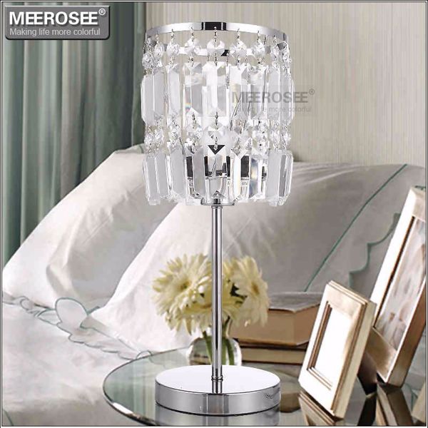 Crystal Table Light Modern Reading Lamp For Living Room Bedroom Desk Bedside Farmhouse Chandelier