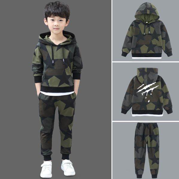 

boys clothing set children clothing sets kids clothes boy suits for boys clothes spring summer autumn kids sport tracksuit 4-15t, White