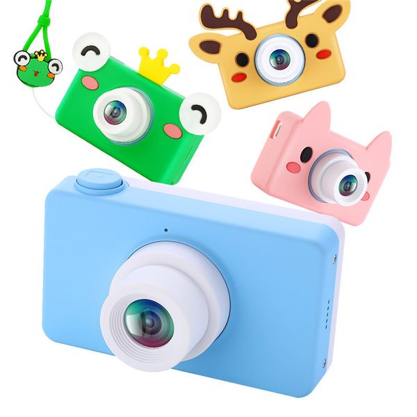 

kids camera 2.0 inch 8mp hd video digital cameras children cam camcorder christmas birthday gifts for boys girls with 16gb card