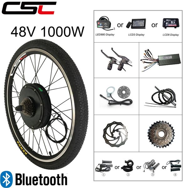 Electric Bike Conversion Kit Front Wheel 36V 500W Regeneration Non-gear eBike