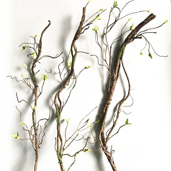 

90cm real touch fake tree branches rattan artificial flower vine for home l garden diy decoration wreath scrapbooking floral