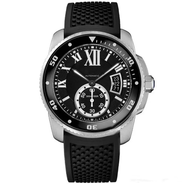 

2019 mens watch car ballon w69012z4 series white calendar dial automatic mechanical buckle wrist watch ing, Slivery;brown